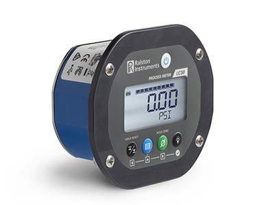 Reference-grade digital gauge process meter